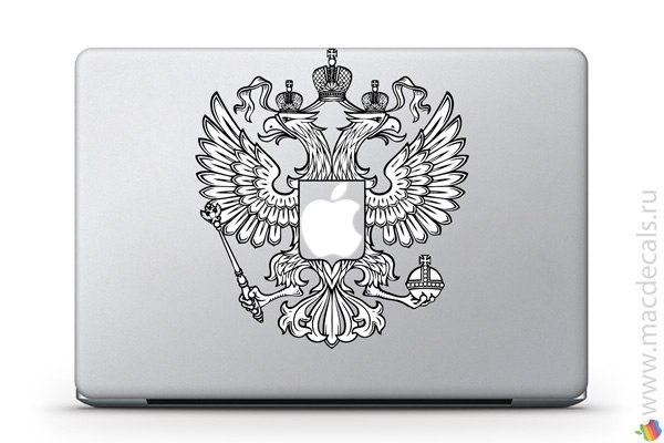 наклейка герб россии